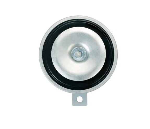 002768082 – HELLA Horn, One 335 Hertz Low-Tone Disc Horn 116 Decibels 12 Volt 72 Watt 4.40 Inch Round Black Diaphragm...